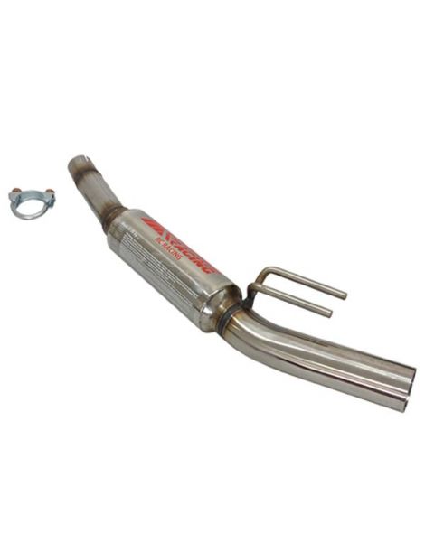 Silenciador RC RACING de acero inoxidable Grupo N para OPEL CORSA B 1.4 16V 90cv Mot. ECOTEC 94-