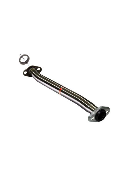 Tubo africano / Descatalizador de acero inoxidable RC RACING para OPEL ASTRA F 2.0 8V 115 CV 91-
