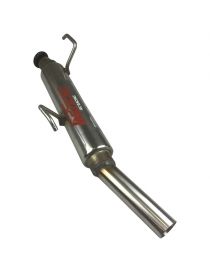 PEUGEOT 206 1.4 HDI 70hp 2002- RC RACING Group N Exhaust Silencer