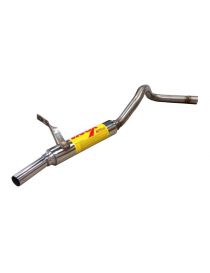RC RACING stainless steel Group N exhaust for RENAULT MEGANE II 1.9 DCI 120hp 2002-