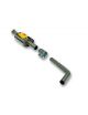 Silenziatore intermedio in acciaio inox RC RACING per RENAULT MEGANE II 1.6 16V 113 CV 2002-