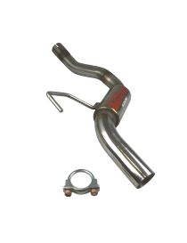 RC RACING roestvrijstalen Group N uitlaat voor SEAT LEON 1.8 20V TURBO 4*4 SPORT 180pk 00-02