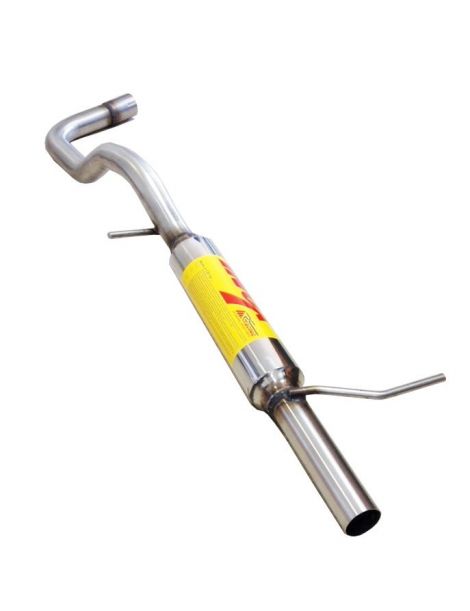 RC RACING roestvrijstalen Group N uitlaat voor SEAT IBIZA 1.8 8V 90pk motor ADZ 95-97