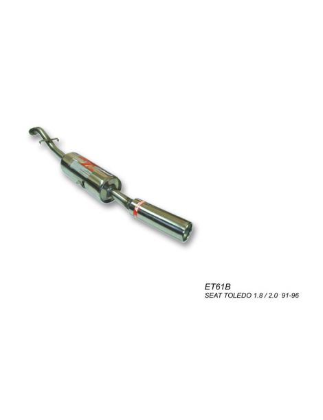 RC RACING Edelstahl-Auspuffanlage Gruppe N für SEAT TOLEDO 1.8 16V 92-96