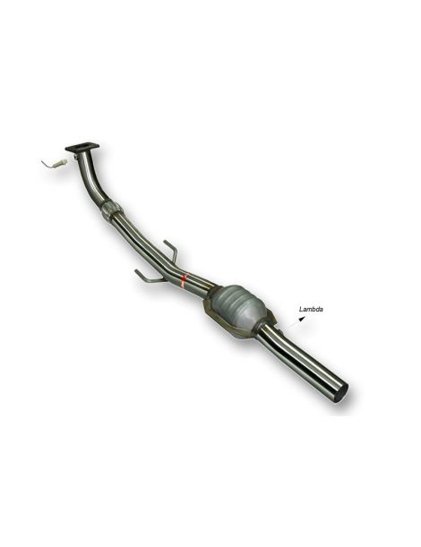 Catalizador deportivo RC RACING de acero inoxidable para Volkswagen Polo 1.6 16V GTI 125 CV (motor ARC 10/99-01)