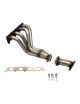 Colector RC RACING 4 en 1 con tubo de conexiÃ³n de acero inoxidable para VOLKSWAGEN GOLF IV 2.0 8V 115 CV Motor AQY 99-