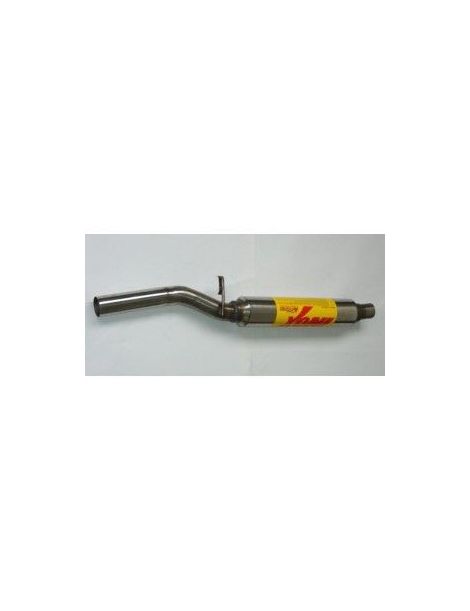 Escape RC RACING de acero inoxidable Grupo N para Volkswagen Golf I 1.6 TD Motor 7 CV AÃ±os 82-83