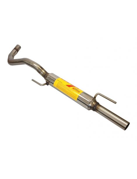 Escape RC RACING de acero inoxidable Grupo N para Volkswagen Polo 1.4 8V 60 CV (AUD 00-)