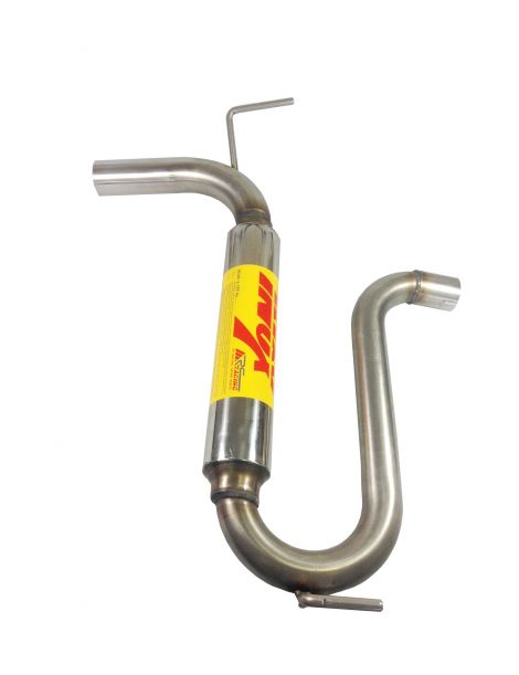 Scarico RC RACING in acciaio inox Gruppo N per VOLKSWAGEN GOLF IV 1.8 4*4 125 CV 00-