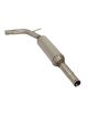 Silenziatore intermedio in acciaio inox RC RACING per motore VOLKSWAGEN POLO 1.4 8V 60 CV AUD 00-