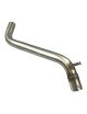 Tubo intermedio secundario de acero inoxidable RC RACING para Volkswagen Golf II 1.6 8V 75 CV Motor EZ 84-92