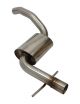 RC RACING roestvrijstalen tussen-/secundaire geluiddemper voor VOLKSWAGEN GOLF III 2.0 8V 115pk motor 2E 11/91-09/94