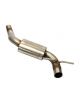 RC RACING stainless steel intermediate/secondary silencer for VOLKSWAGEN GOLF III 2.0 GTI 16V 150hp Engine ABF 11/91-08/93