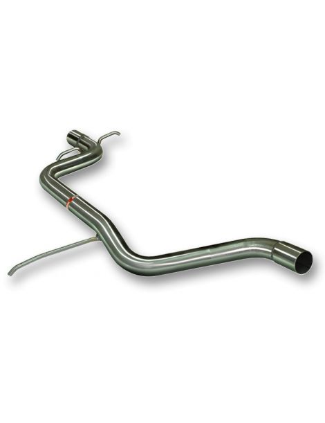RC RACING stainless steel intermediate pipe for SKODA FABIA 1.4 16V 75hp Engine BKY 05/03-