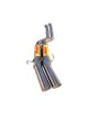 Silenciador RC Racing Group N de 2 salidas y 70 mm para BMW E36 M3 3.0 3.2