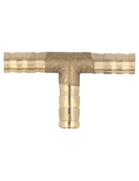 T de dérivation laiton pour durite diamètre 6mm