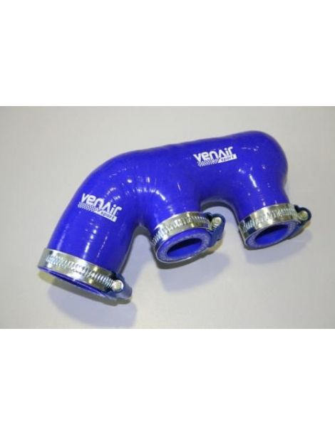 VENAIR siliconen turbo luchtslang, BLAUW voor PORSCHE 996 TURBO S/TT/X50/GT2 420PK 00-05