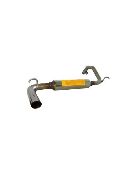 Escape RC RACING de acero inoxidable Grupo N para CITROÃ¨N C1 1.0 12v 68cv Motor 384F1KR-FE 05-08/09