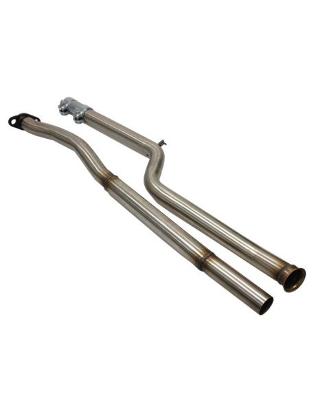 Tubo intermedio de acero inoxidable RC RACING para CITROÃ¨N SAXO 1.6 16V 100 CV 2000-