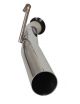Silenciador de escape de acero inoxidable para PEUGEOT 206 RC 2.0 16V 2003- RC RACING