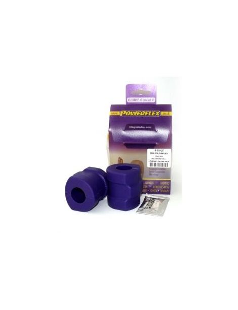kit de bujes de barra estabilizadora delantera POWERFLEX rendimiento de 27 mm (2 bujes) para BMW E36