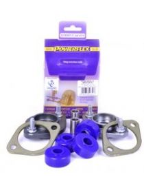 BMW E36 Compact Kit 2 veerpootlagers met stijve bussen POWERFLEX prestaties Achterschokdempers met 12 mm stang