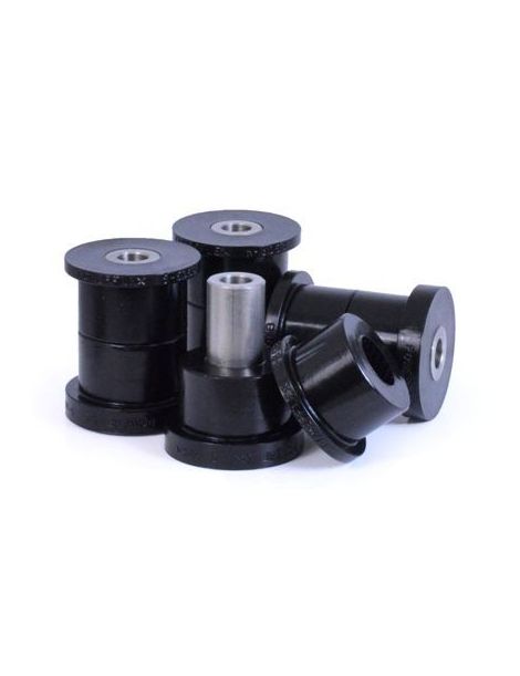 BMW E28 / E24 Kit 4 harte Silentblßcke POWERFLEX BLACK SERIES Hinterachsquerlenker Ext+Int