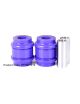 kit de bujes duros POWERFLEX rendimiento para JAGUAR S-Type (X200) (2) Horquilla superior delantera Trasera