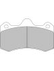 Pastiglie freno FERODO DS3000 (set) per pinze AP RACING PEUGEOT 207 RC 2009-