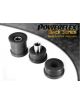 Satz m. 2 POWERFLEX BLACK SERIES Hartbuchsen für Vorder- und Hinterachs-Quertrger für BMW E39 520 530