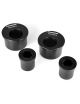 kit 2 boccole rigide POWERFLEX BLACK SERIES per bracci trasversali posteriori e anteriori (eccentrici) per BMW M3 E46