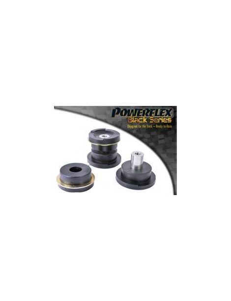 kit de 2 bujes duros POWERFLEX BLACK SERIES Subchasis delantero y trasero para BMW M3 E46