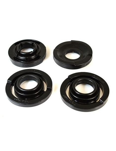 kit de 2 insertos duros POWERFLEX BLACK SERIES para subchasis delantero y trasero para BMW M3 E46