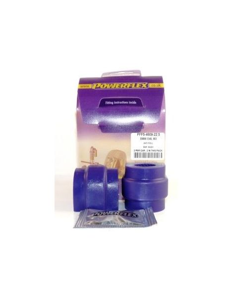 kit de bujes rÃ­gidos de 22,5 mm para estabilizadores traseros POWERFLEX rendimiento para BMW M3 E46