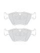 Pastillas de freno delanteras Carbon Lorraine RC6 para BMW M3 (E46) con CSL 3.2 24V S54B32 06/2000-07/2006 (juego)