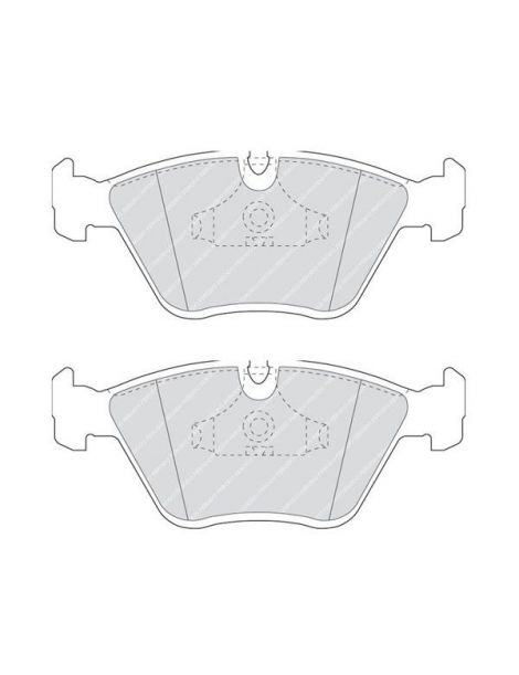 Pastiglie freno anteriori Carbon Lorraine RC6 (set) per BMW M3 (E46) inclusa CSL 3.2 24V S54B32 06/2000-07/2006