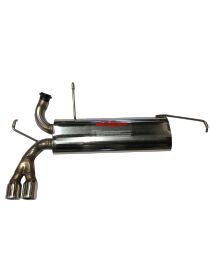 Silencieux inox Groupe N RC RACING reference KET348-GN