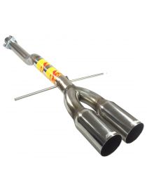 Silencieux inox Groupe N RC RACING reference KET244-GN