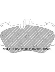 Plaquettes FERODO DS2500 pour étriers avants HISPEC Ultralight 4 (le jeu)