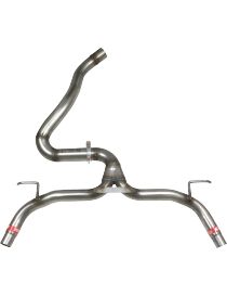 RC RACING roestvrijstalen uitlaatpijp voor RENAULT Clio 4 RS 1.6 M5M 200 pk 03/2013-