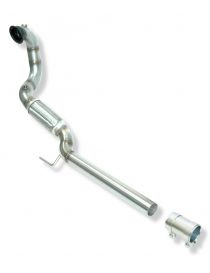 Tube afrique/ decatalyseur inox RC RACING reference KTS40