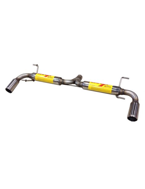MAZDA RX8 1.3 Coupé 13B MSP 192 CV 231 CV 10/2003-06/2012 Silenziatore tubo acciaio inox RC RACING