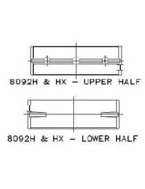 Trimetall-Hauptlager Kurbelwelle ACL Toyota Lexus 1UZ-FE 2UZ-FE 3UZ-FE V8