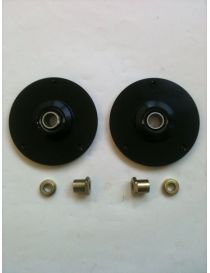 ALFA ROMEO 33 Fixed Ball Gasket Shock Absorber Mounts (PAIR) Increases suspension stiffness by reducing play. 3-hole mounting