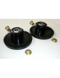 BMW E30 Adjustable Front Shock Absorber Mounts w/ Ball Gaskets (PAIR) Allows adjustment of caster and camber, as well as