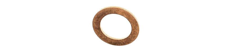 Copper oil seals