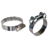 Stainless steel hose clamps