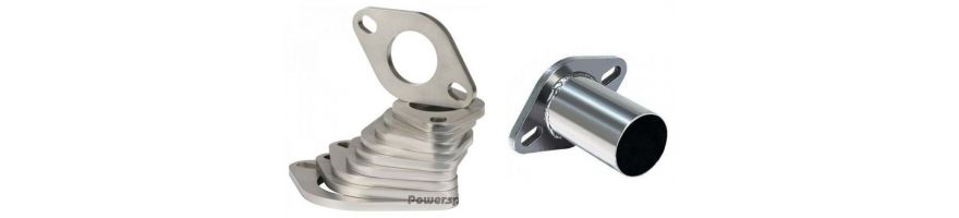 2-gats flens en pakking 2-gats flens en pakking