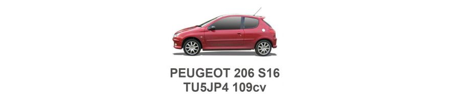 PEUGEOT 206 S16 109cv TU5JP4 2000-2009