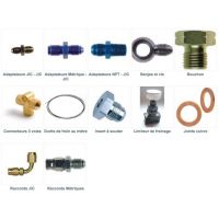 Adaptateurs de frein BSP/JIC/METRIQUE/NPT